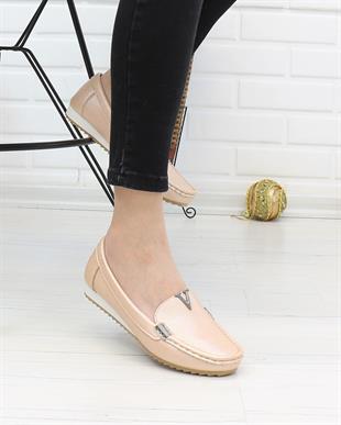 Neyna 461001 Pudra Anatomik Günlük Kadın Yürüyüş Ayakkabı