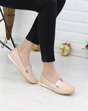 Neyna 461001 Pudra Anatomik Günlük Kadın Yürüyüş Ayakkabı