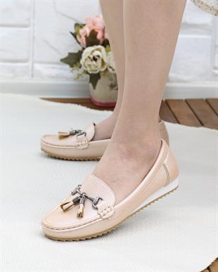 Neyna 461122 PUDRA Anatomik Günlük Kadın Yürüyüş Ayakkabı