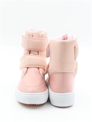 Pinokyo Kongo Pembe 31-35 Cırtlı Sıcak Astar Çocuk Bot