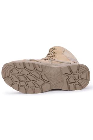 Scooter M 1490 Bej Nubuk Su Geçirmez Erkek Askeri Bot