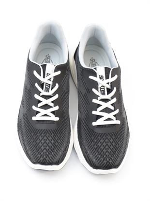 Scooter M2010TSZ Tekstil Siyah Beyaz Erkek Yürüyüş Ayakkabı