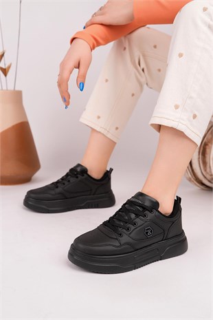Texin 2010 Siyah 36-40 Unisex Spor Sneakers