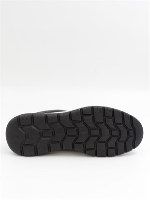 Togga 2228 Siyah Hakiki Deri Günlük Erkek Sneakers