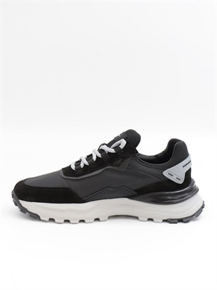 Togga 2423 Siyah Süet&Tekstil Günlük Erkek Sneakers