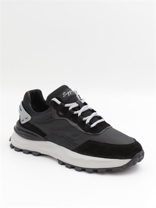 Togga 2423 Siyah Süet&Tekstil Günlük Erkek Sneakers