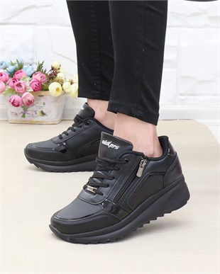 Wickers 2161 Siyah 36-40 Günlük Kadın Sneakers