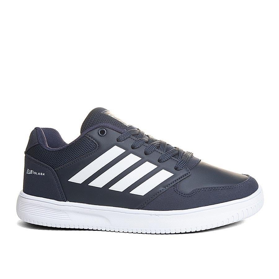 Bestof 074 Lacivert&Beyaz Günlük Unisex Spor Ayakkabı