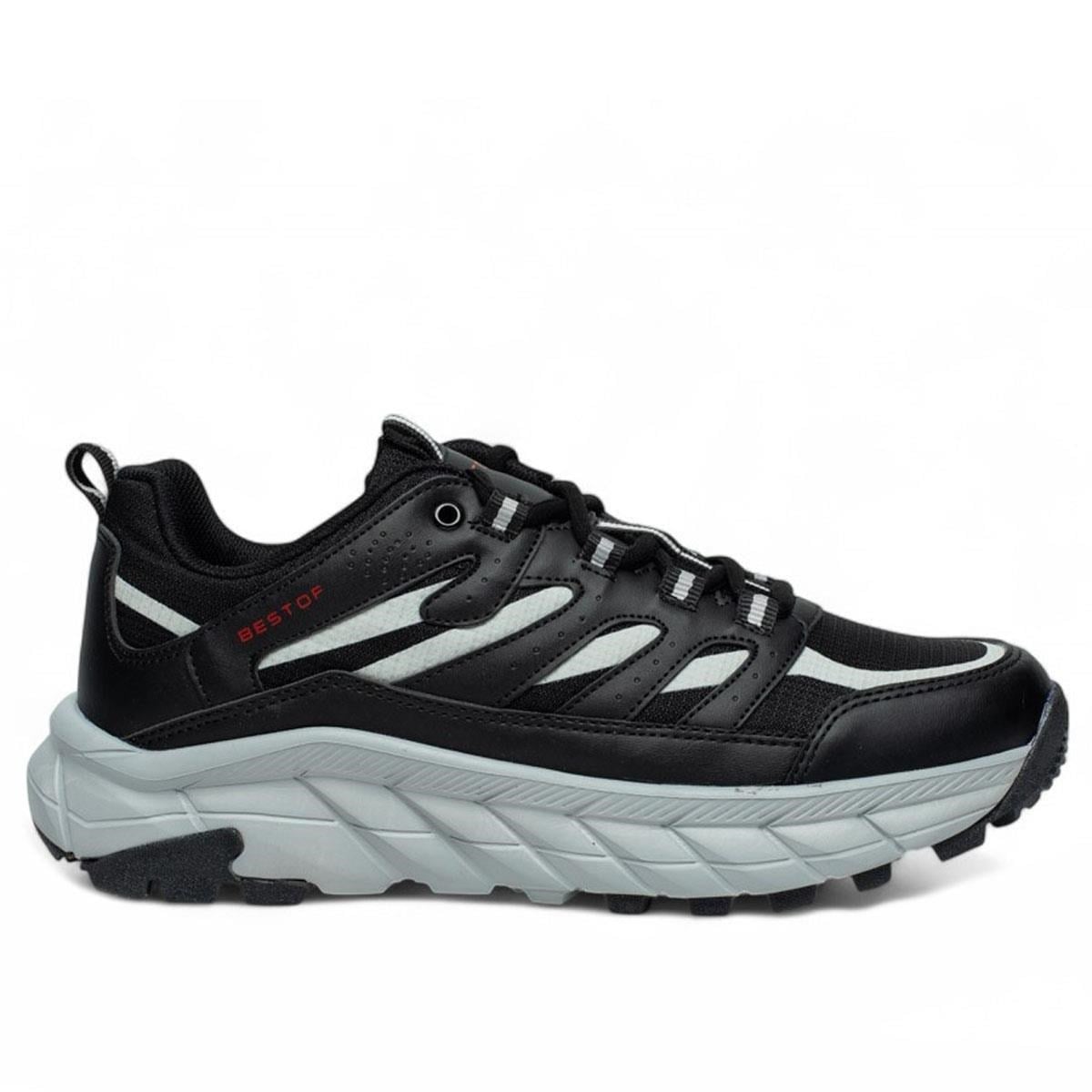 Bestof 2026 Siyah Su İtici Erkek Outdoor Spor Ayakkabı