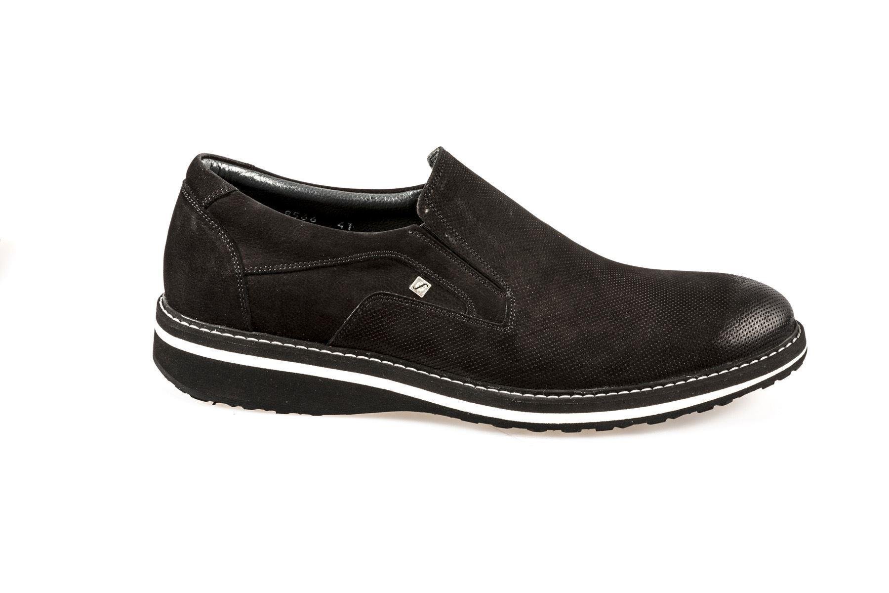 Fosco 8566 Siyah Nubuk Günlük Erkek Ayakkabı