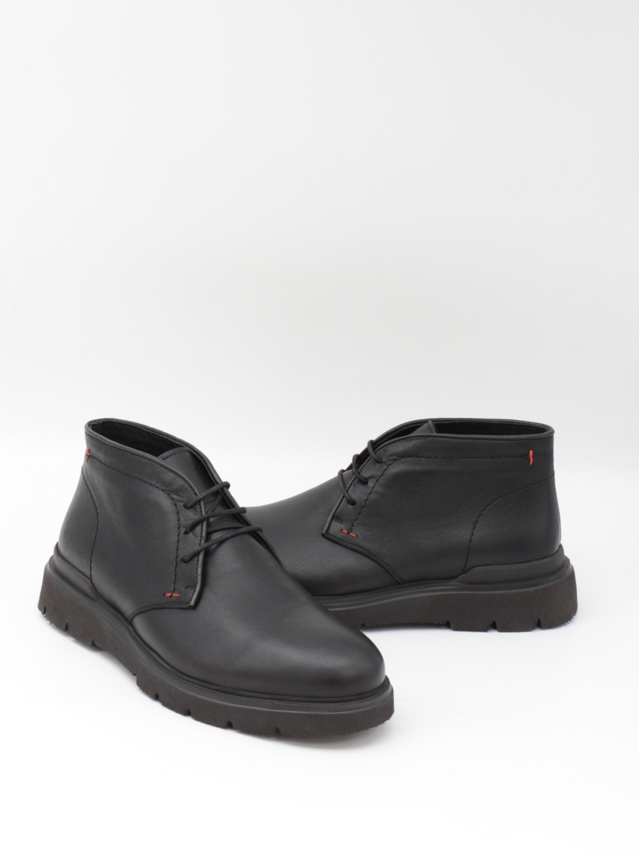 Freefoot 6820-4 Siyah Bağcıklı Eva Taban erkek Bot