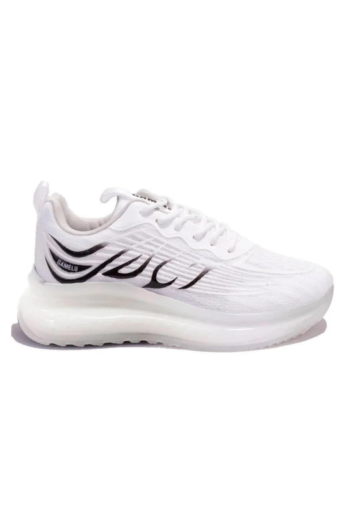 Gamelu Apple Beyaz 36-40 Fashion Air Taban Unisex Sneakers