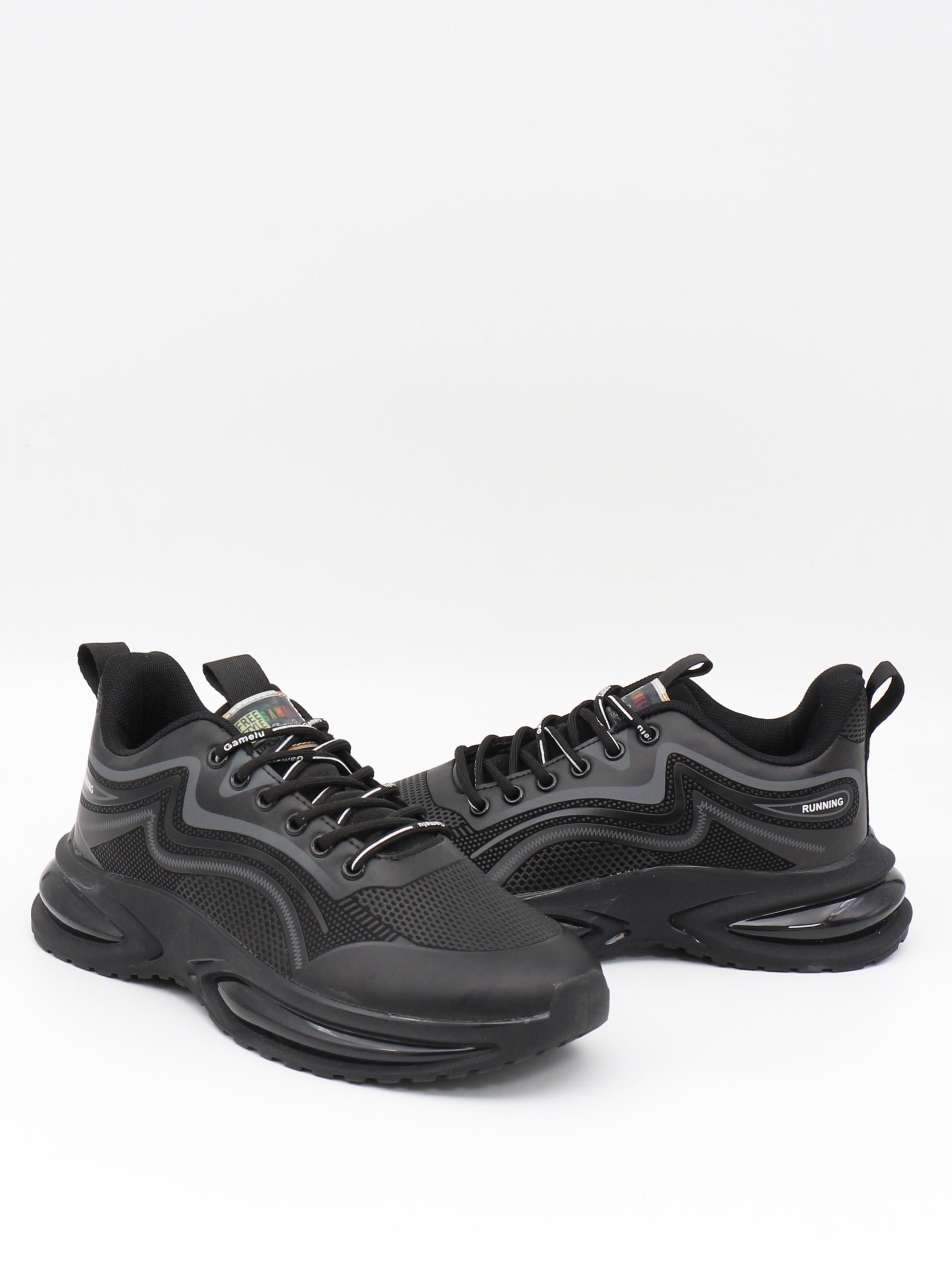 Gamelu Crazy Siyah Füme Fashion Air Taban Erkek Sneakers