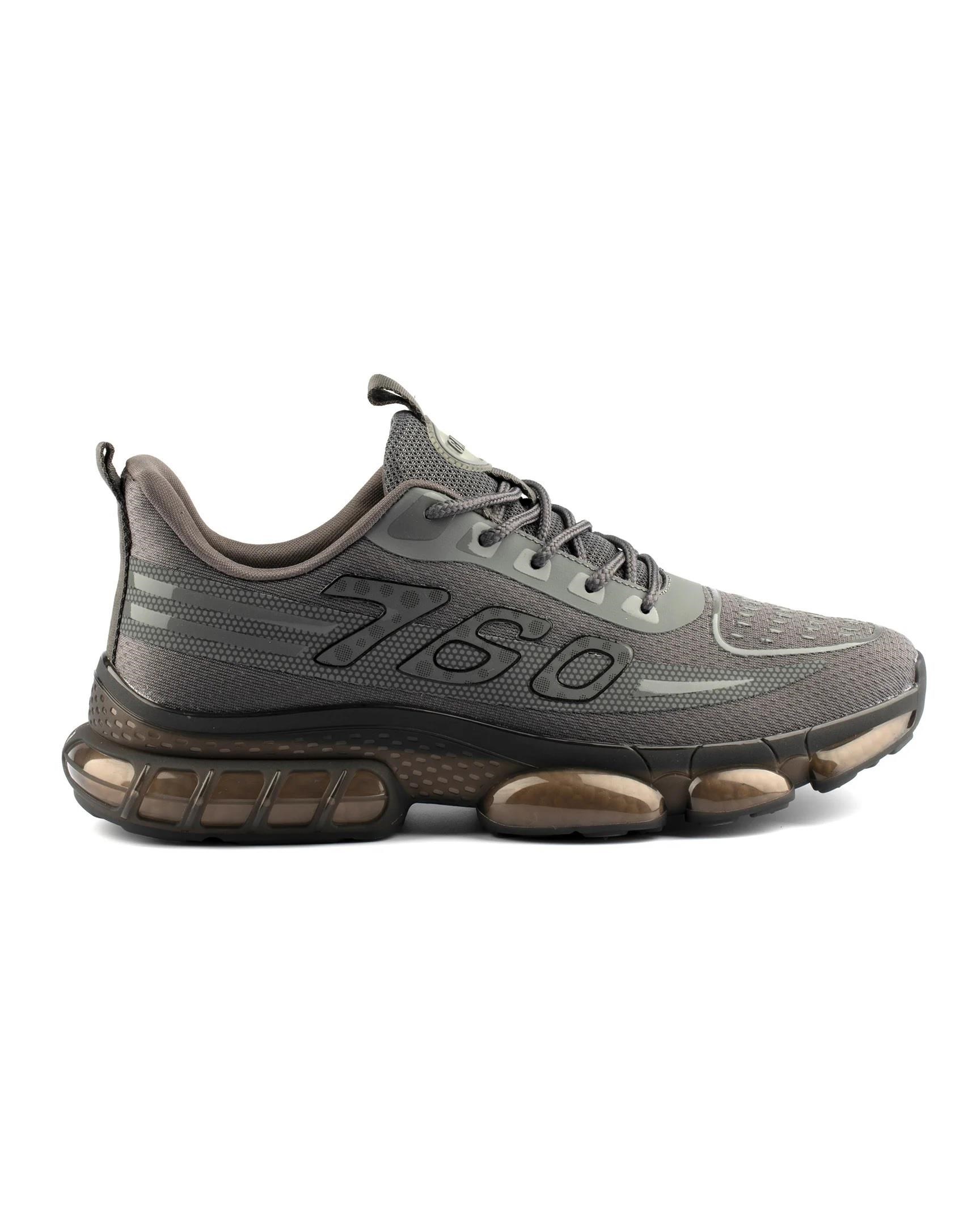 Gamelu Reverse Füme Fashion Taban Erkek Sneakers