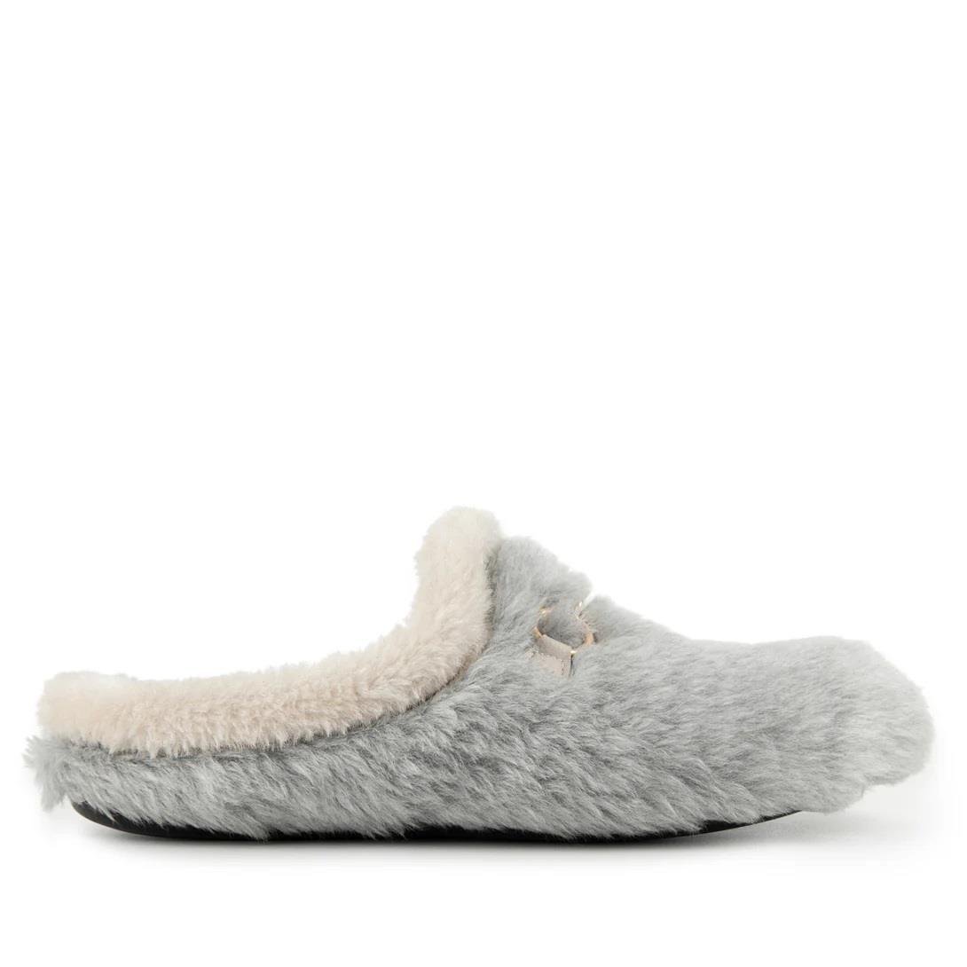 Muya Kraska 36901 Gri Önü Kapalı Anatomik Kadın Terlik