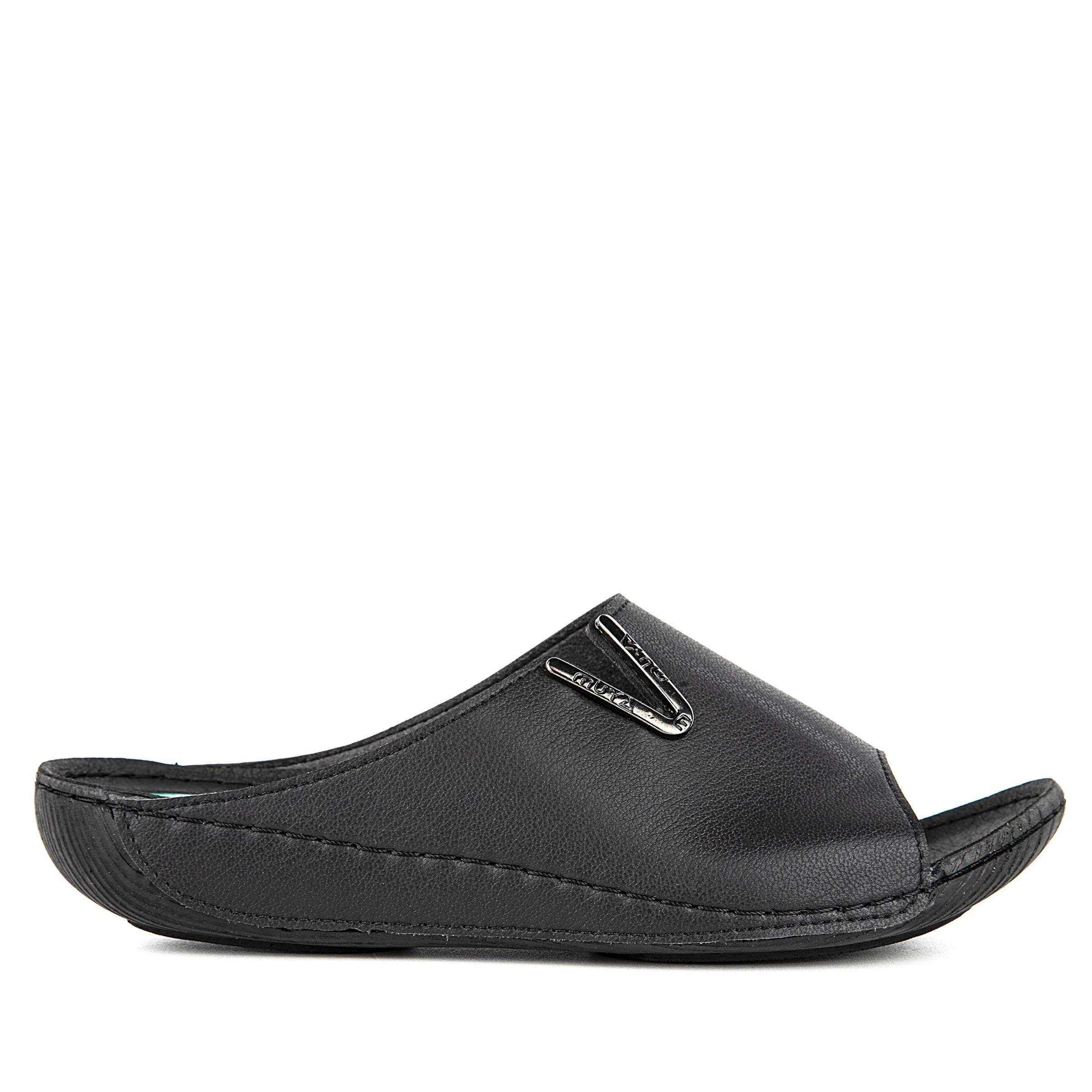 Muya Mena 32219 Siyah Topuk Dikeni Destekli Kadın Terlik