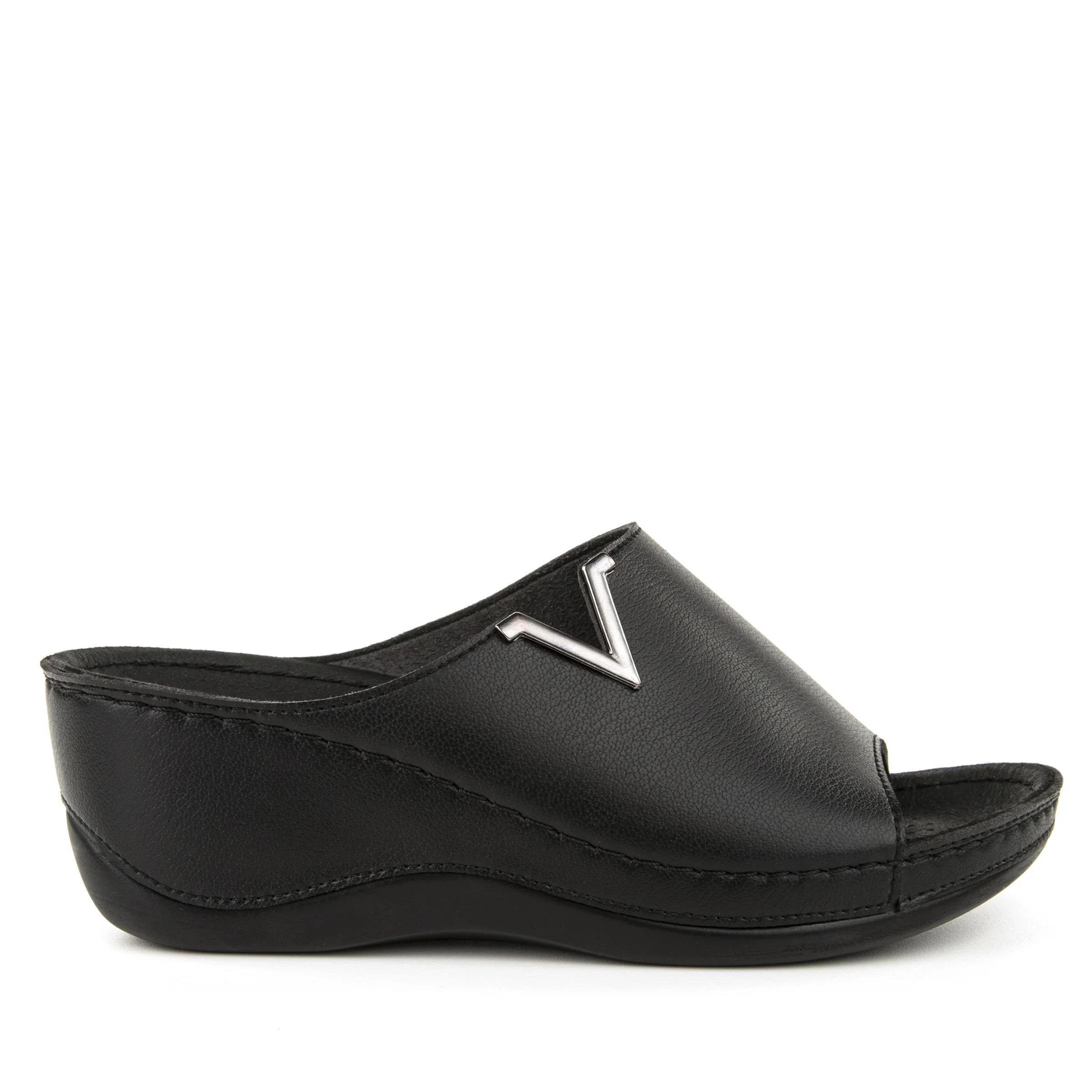 Muya Perla 31148 Siyah Tam Anatomik Dolgu Kadın Terlik