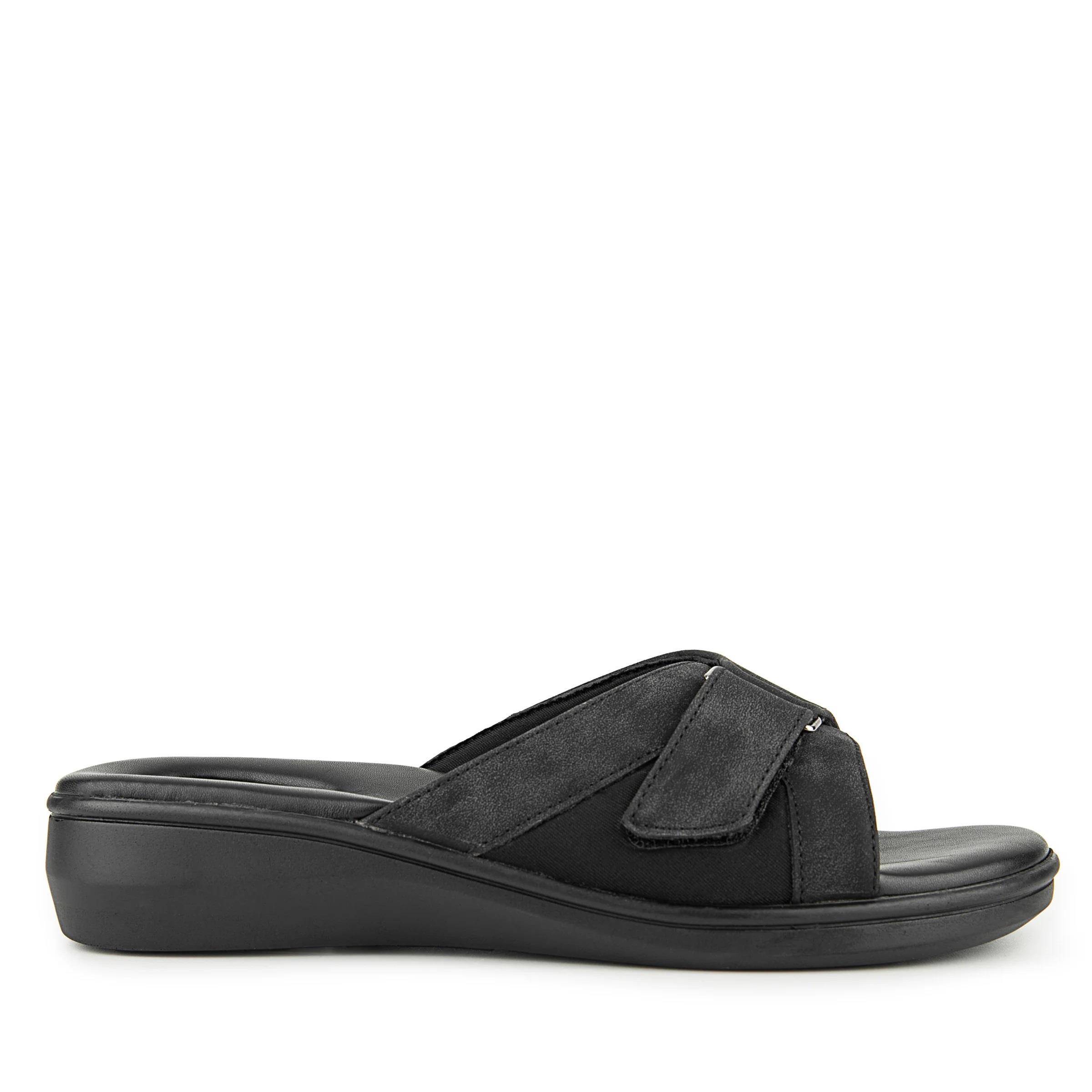 Muya Valdes 32201 Siyah Topuk Dikeni Destekli Kadın Terlik