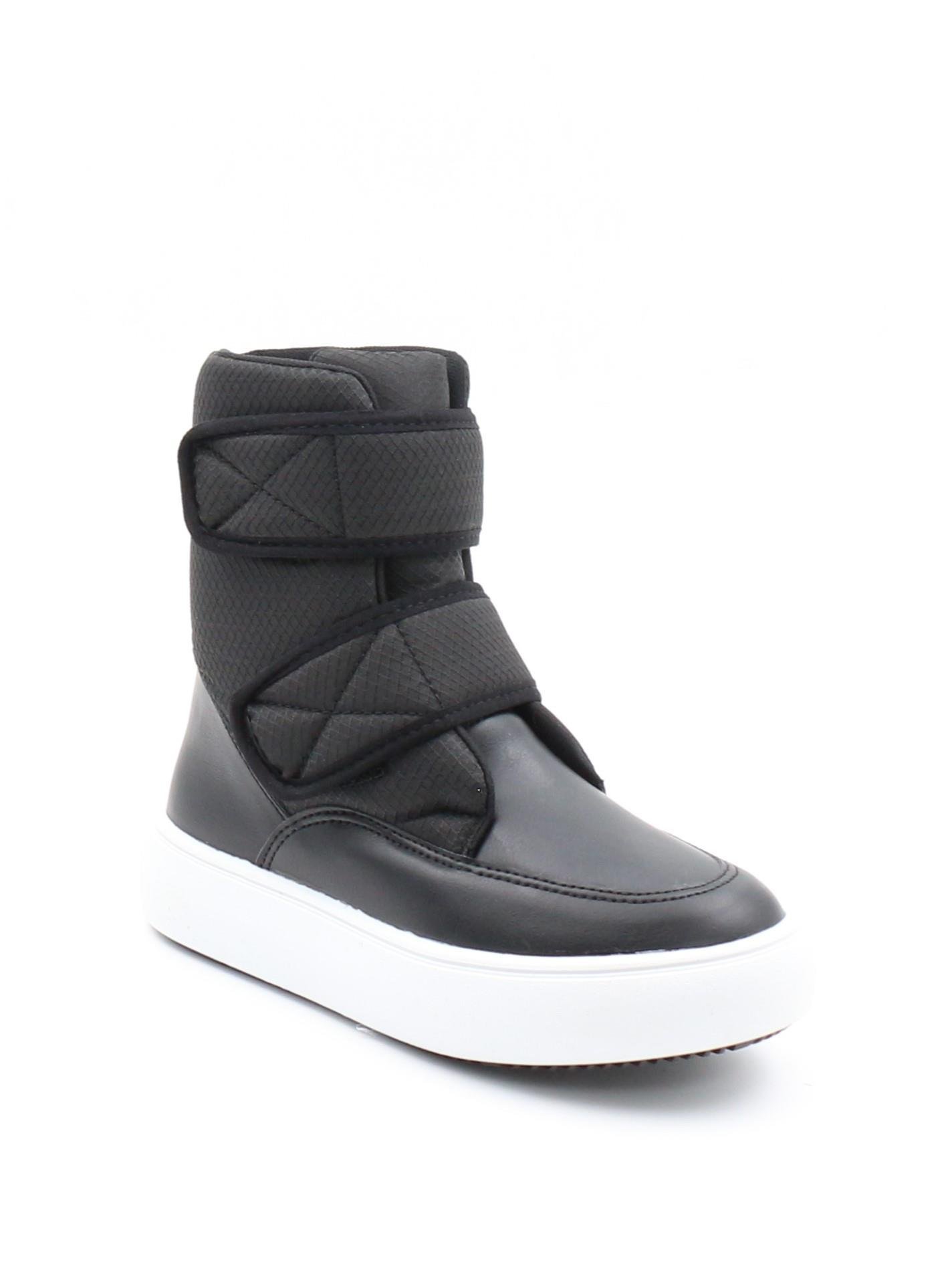 Pinokyo Kongo Siyah 31-35 Cırtlı Sıcak Astar Çocuk Bot