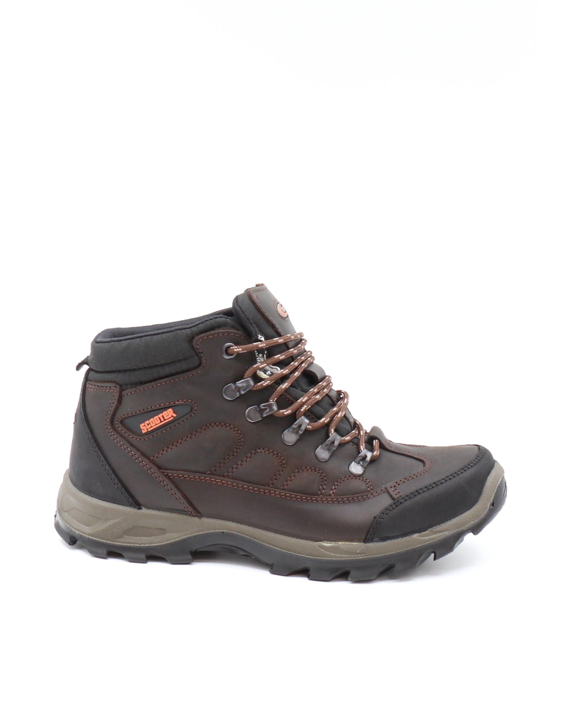 Scooter M 5538 CKO Crazy Koyu Kahve Su Geçirmez Outdoor Erkek Bot Scooter M 5538 CKO Crazy Koyu Kahve Su Geçirmez Outdoor Erkek Bot