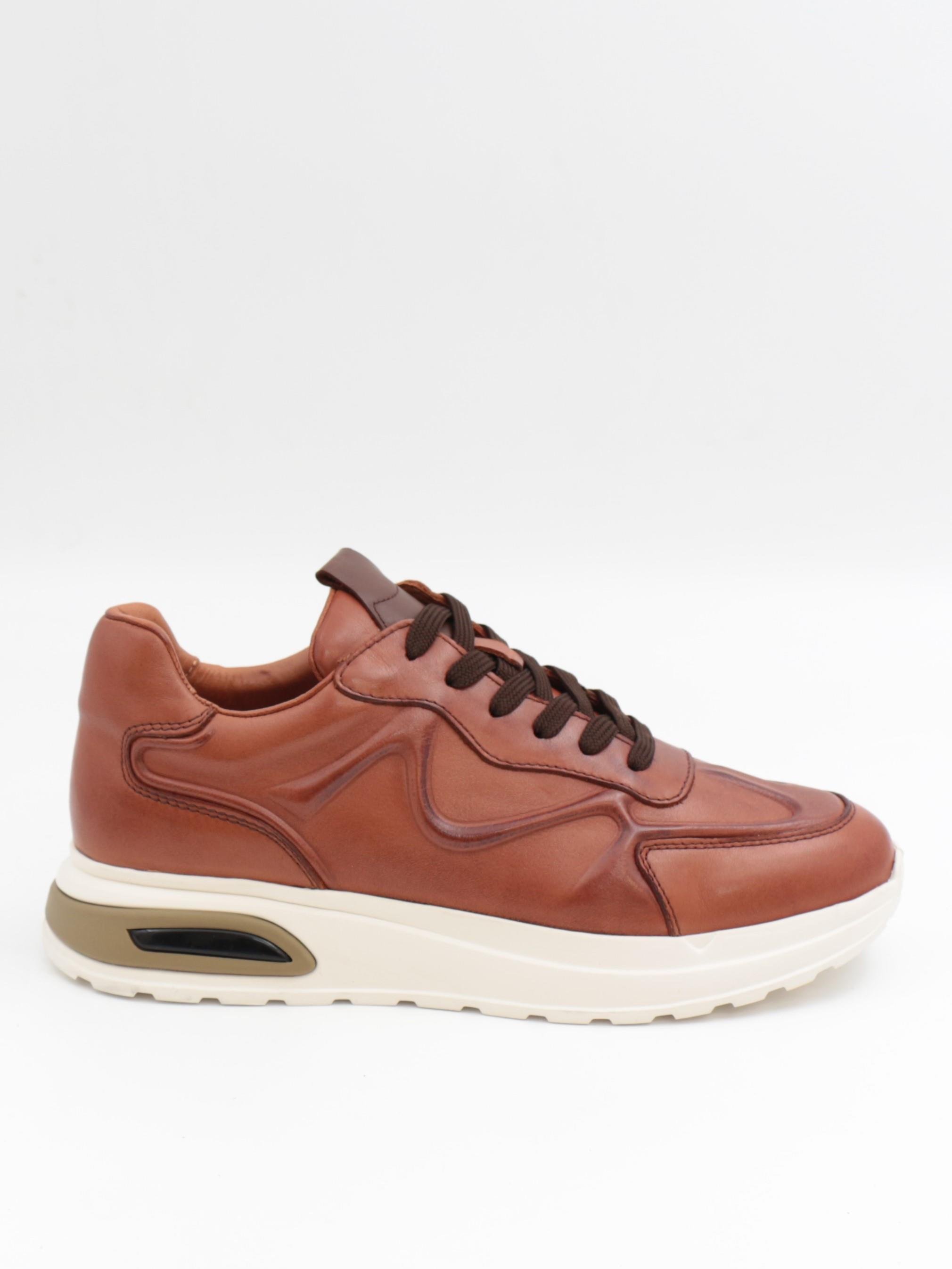 Togga 2356 Taba Hakiki Deri Günlük Erkek Sneakers