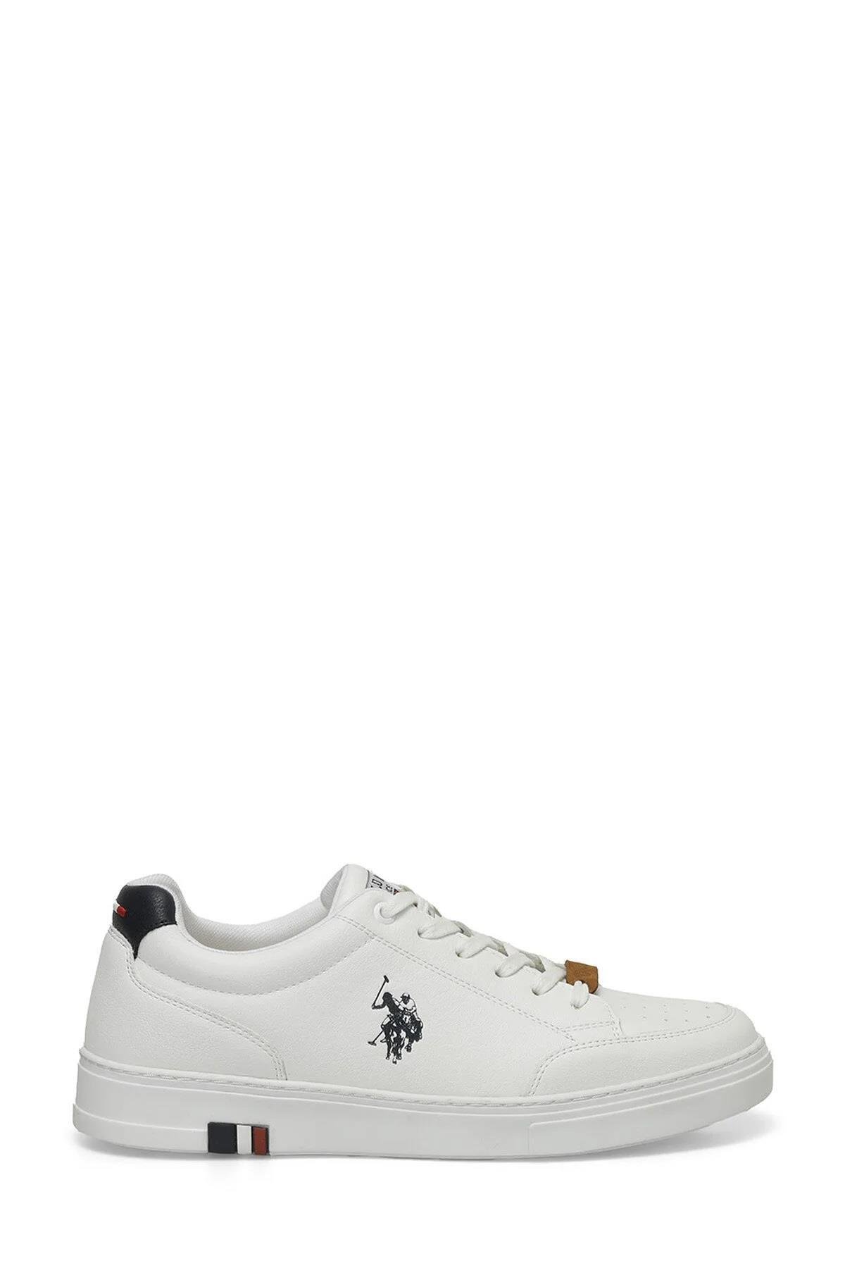 U.S. Polo Assn Noah 4FX Beyaz Erkek Spor Ayakkabı