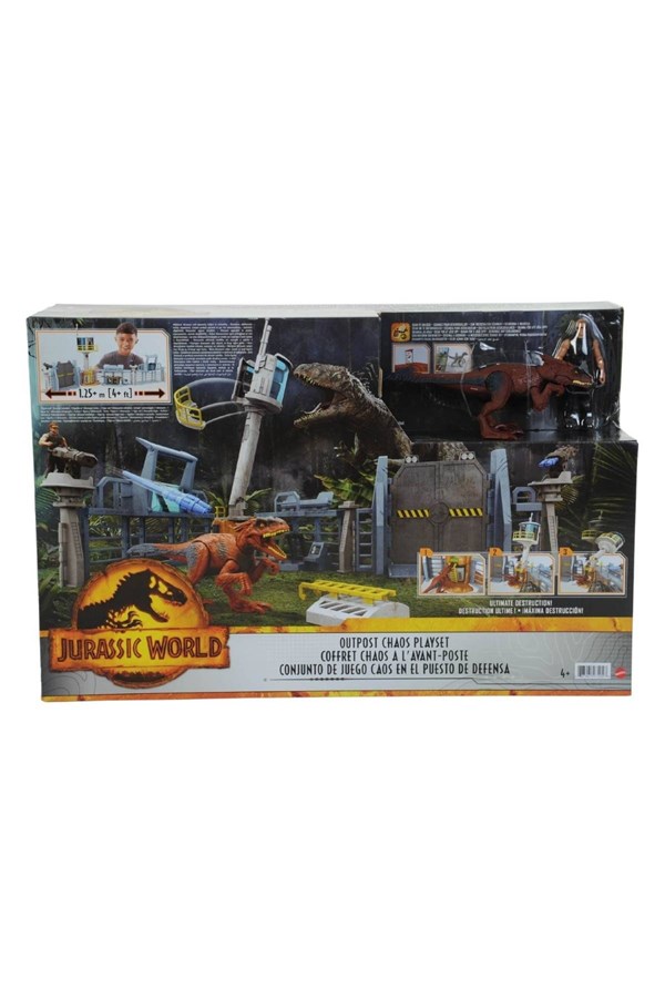 Jurassic World Outpost Chaos Oyun Seti oyuncağı