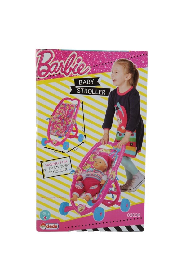 Oyuncak Barbie Kalpli Puset oyuncağı