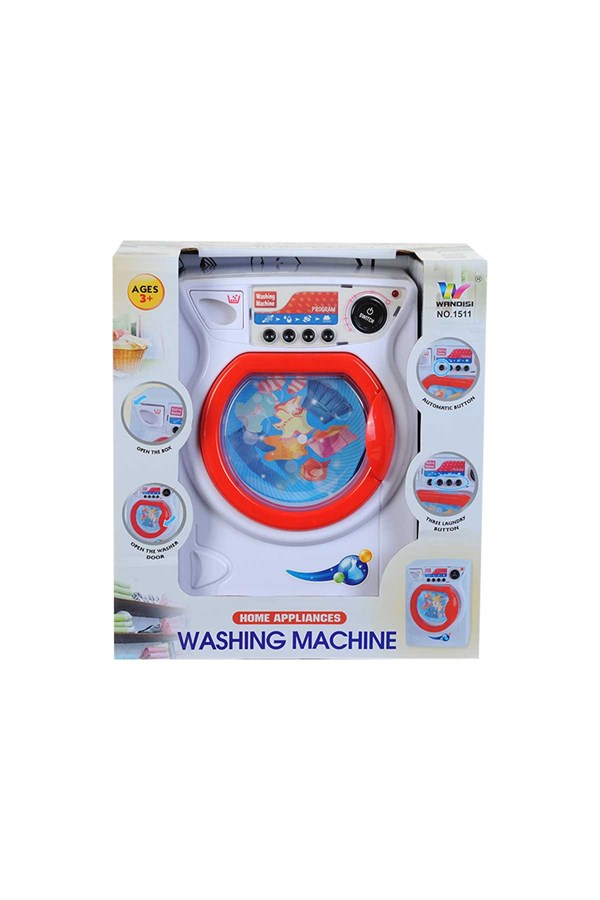 Pilli Çamaşır Makinesi oyuncağı