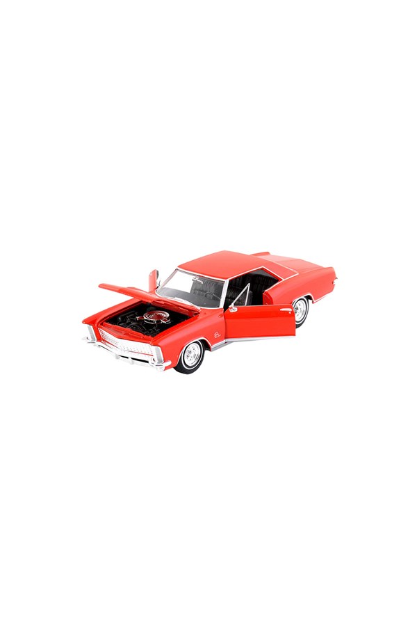 Welly 1965 Buick Riviera Araba Metal Kırmızı oyuncağı