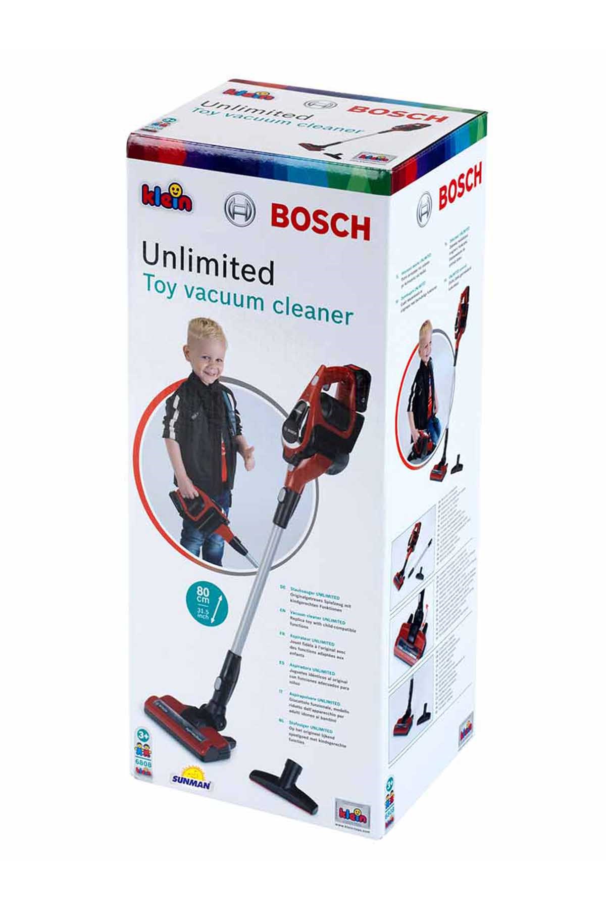 Bosch Unlimited Sesli Ve Işıklı Dikey Süpürge