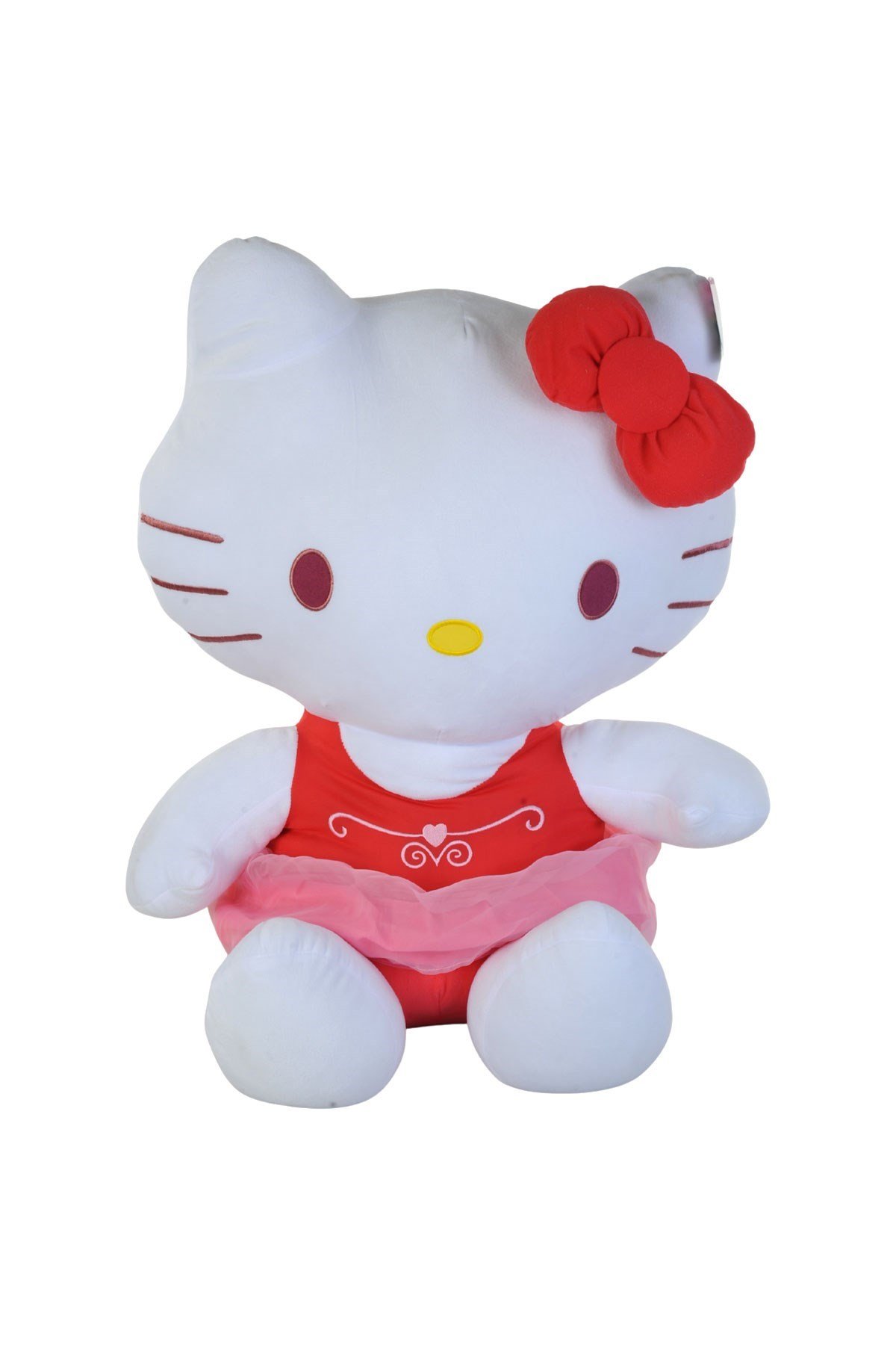 Hello Kitty Fiyonklu Peluş 70 cm Fuşya