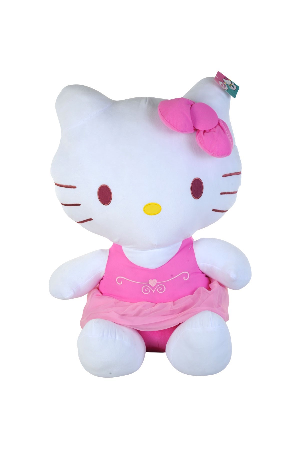 Hello Kitty Fiyonklu Peluş 70 cm Pembe