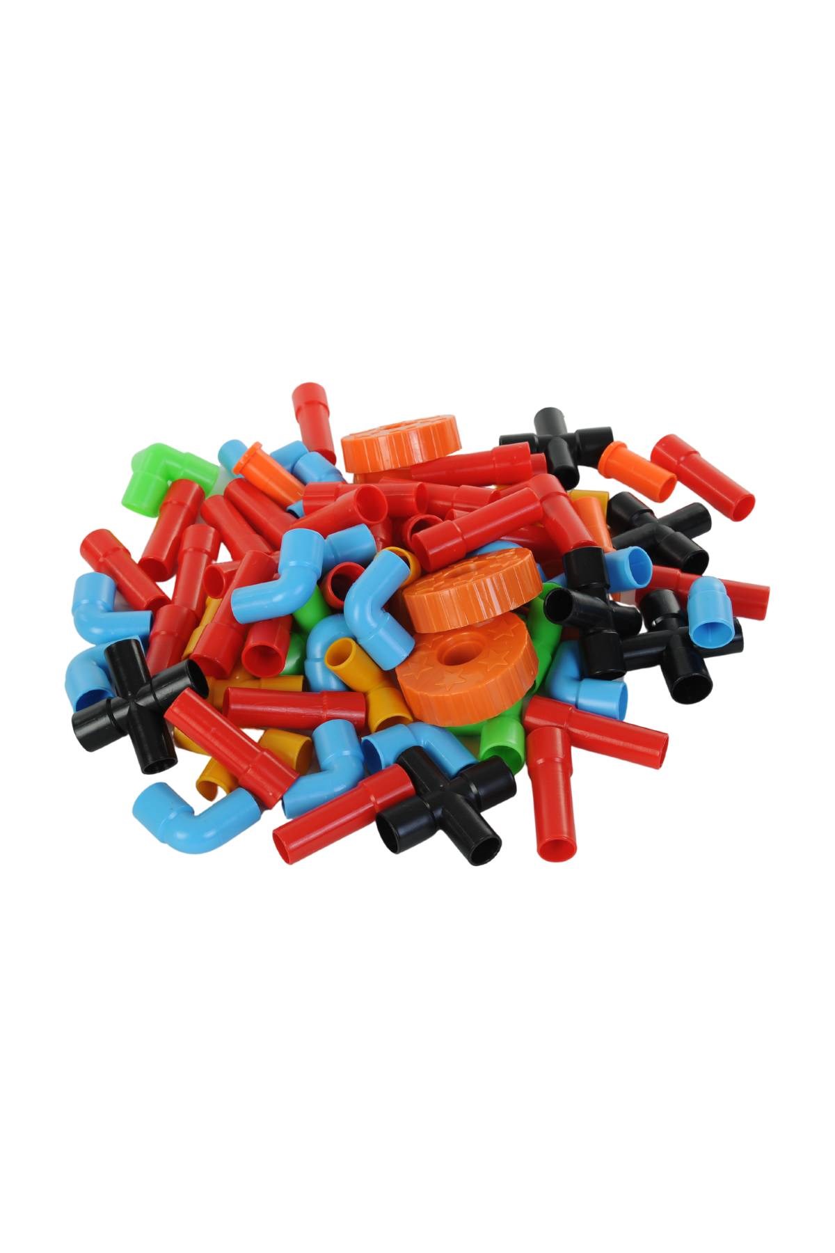 Kutulu Boru Lego Bloklar 72 Parça