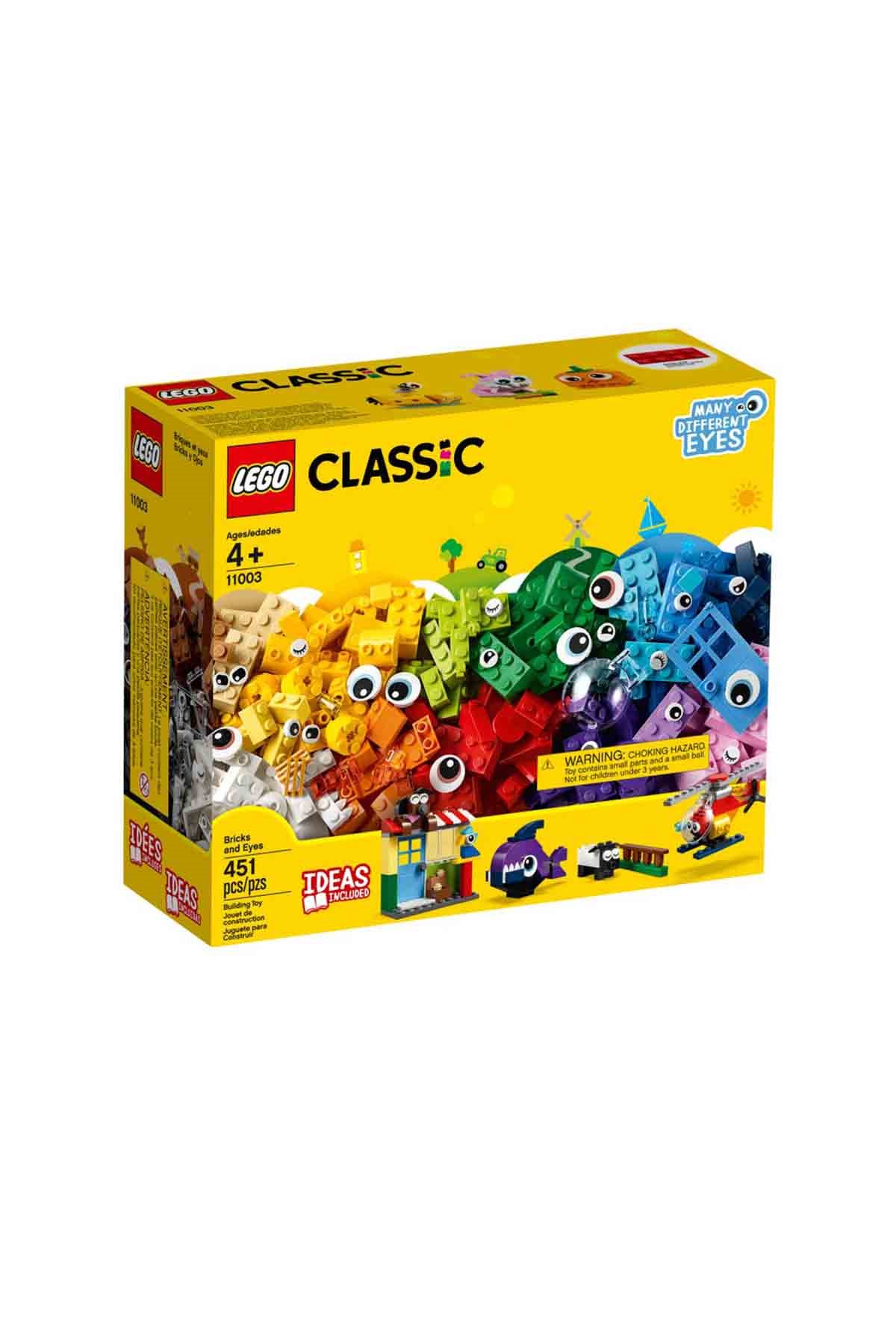 LEGO Classic Yapım Parçaları ve Gözler 451 Parça
