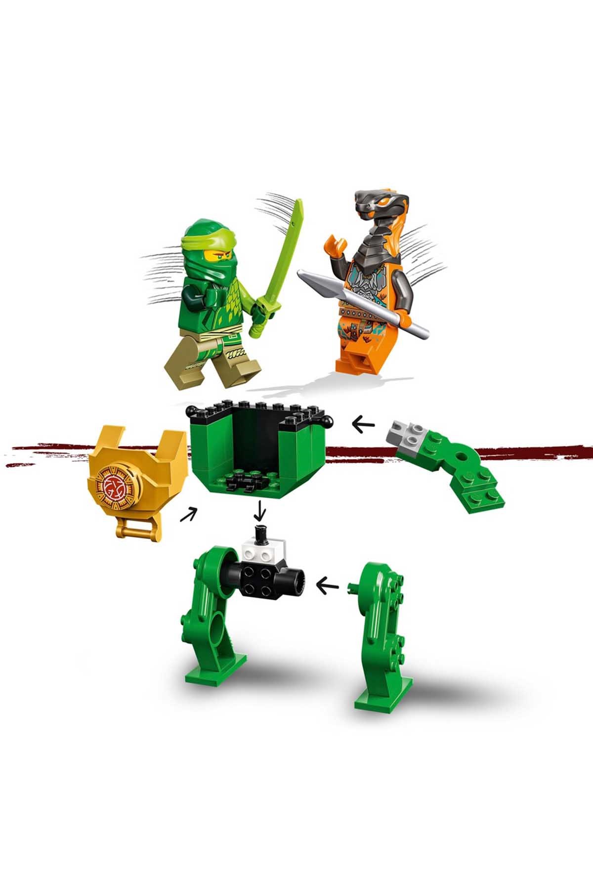 LEGO NINJAGO Lloyd un Ninja Robotu 57 Parça