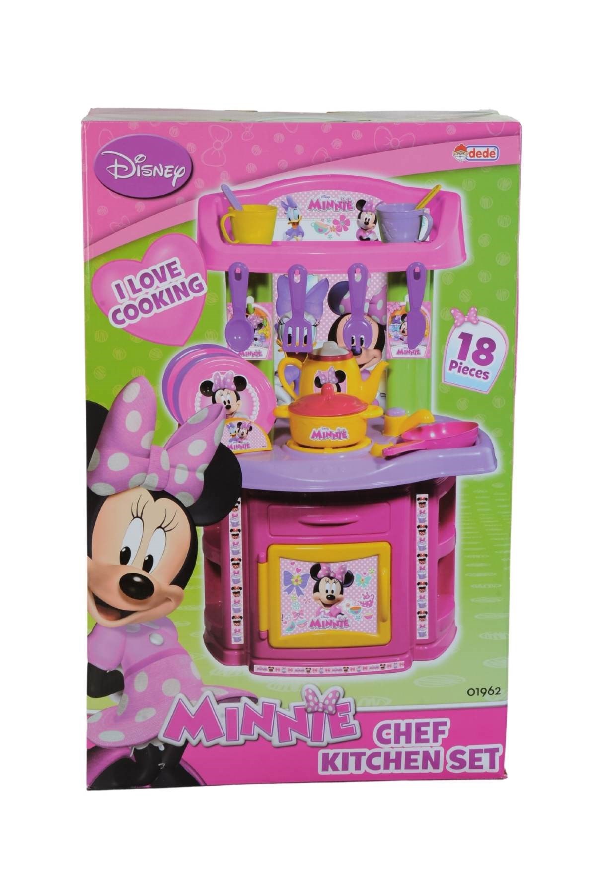 Minnie Mouse Şef Mutfak Seti 18 Parça