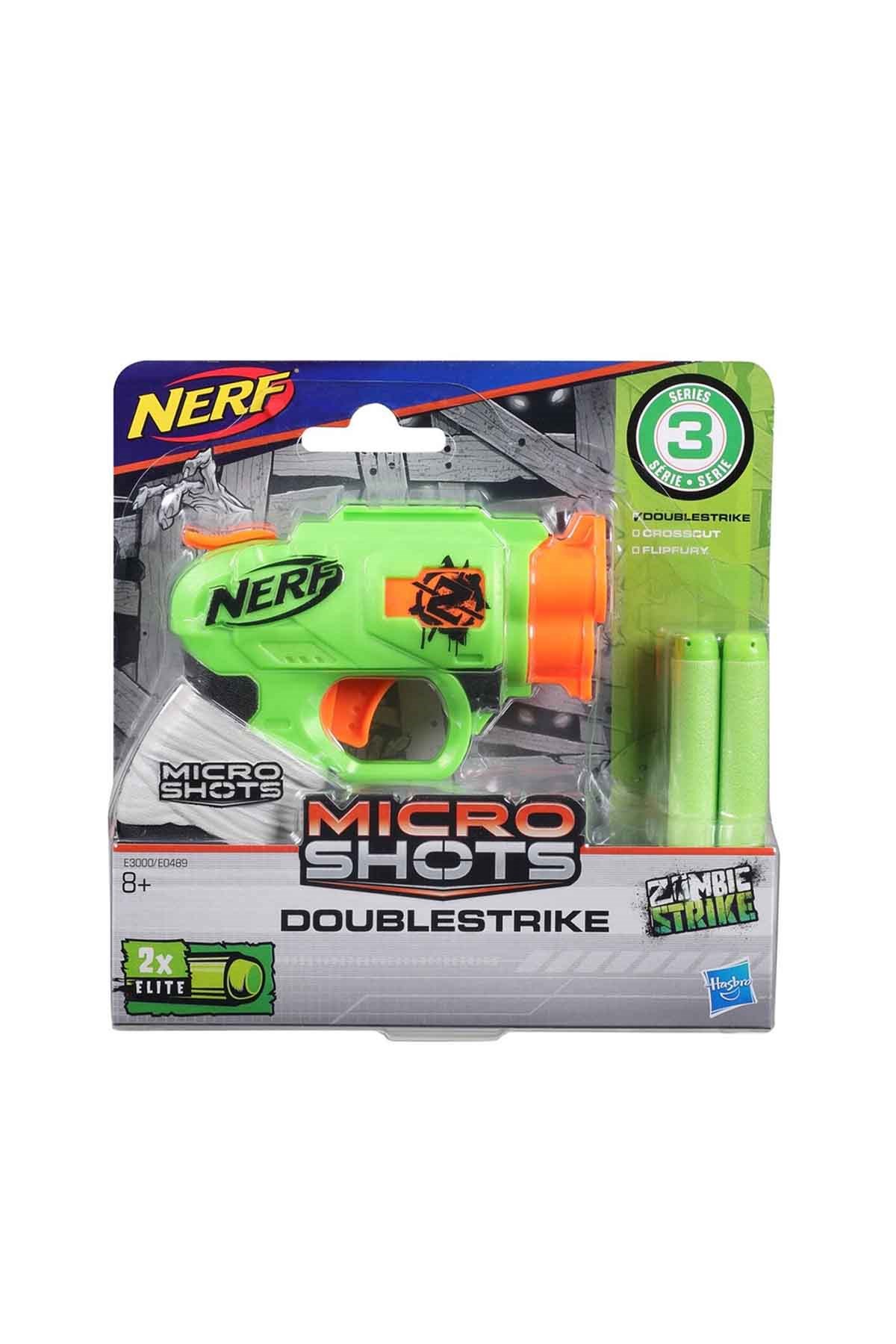 Nerf Microshots Zombie Strike Doublestrike E0489