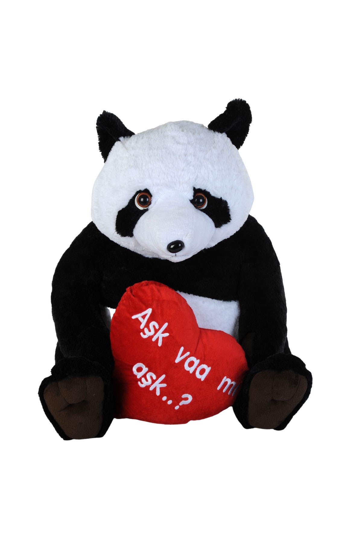 Panda Aşk Varmı Aşk Peluş 70 Cm