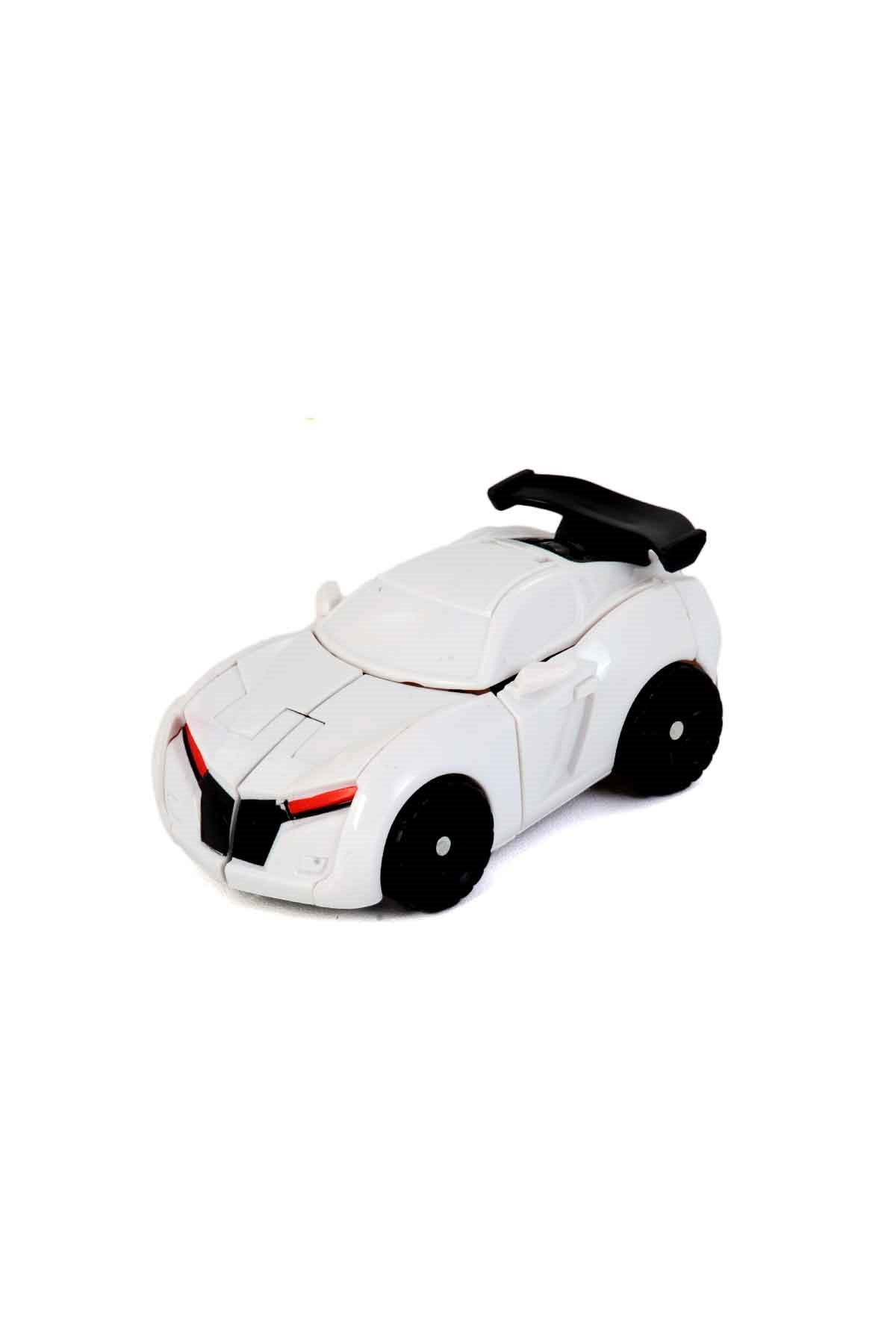 Robota Dönüşen Araba Beyaz