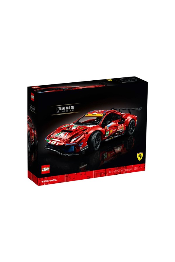 Lego Technic Ferrari 488 GTE 1677 Parça