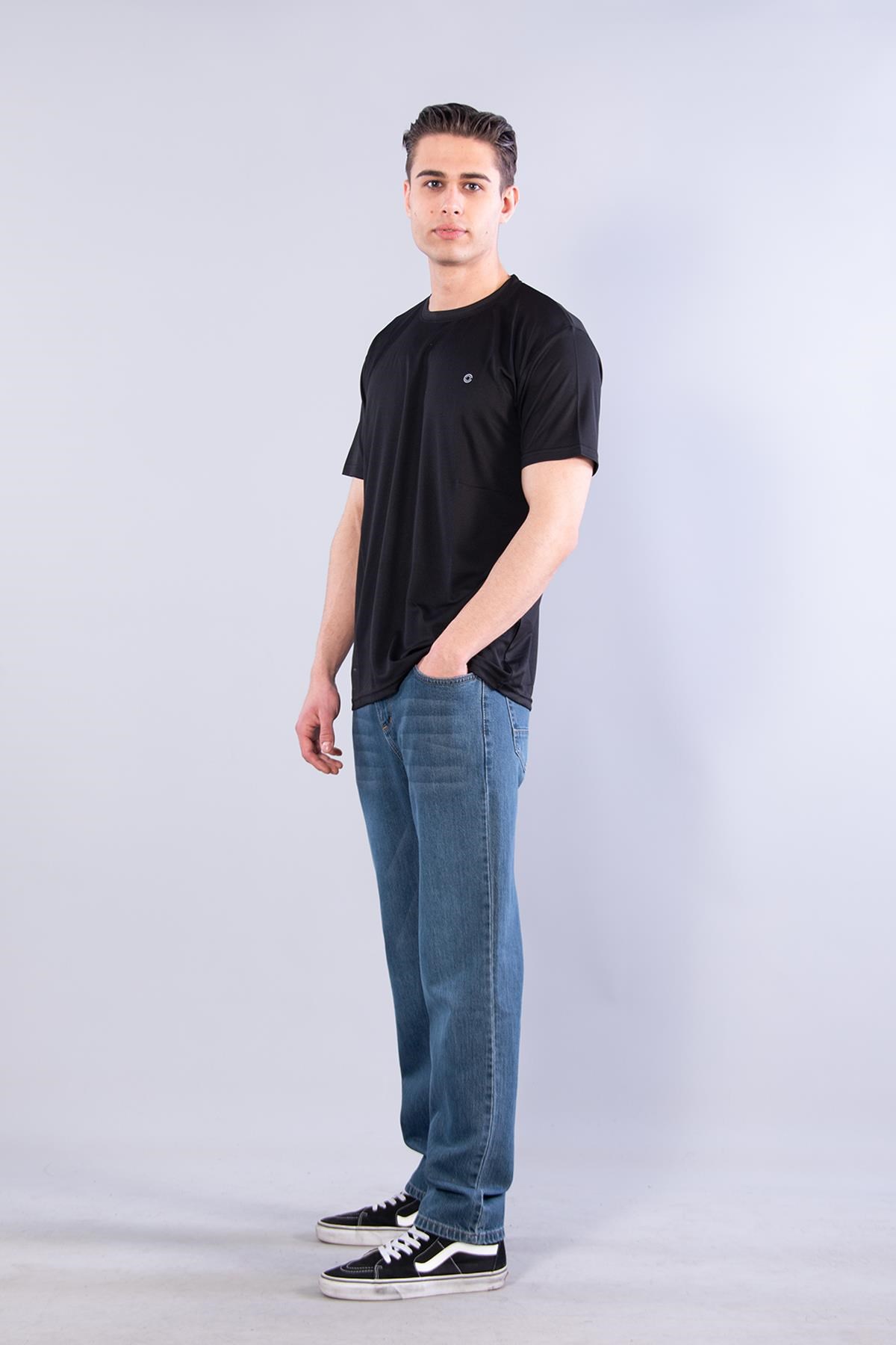 0015 Sıfır Yaka T-shirt