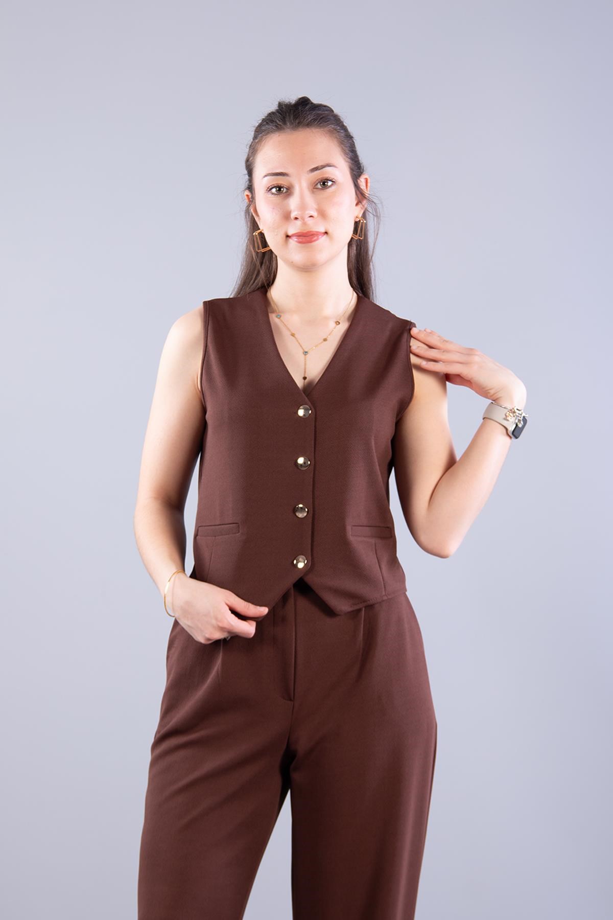 1975 Venedik Yelek Pantolon Takım