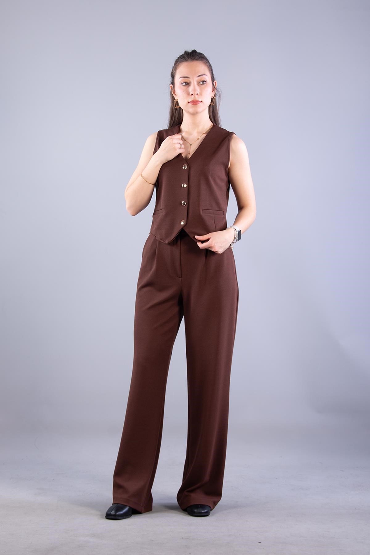 1975 Venedik Yelek Pantolon Takım