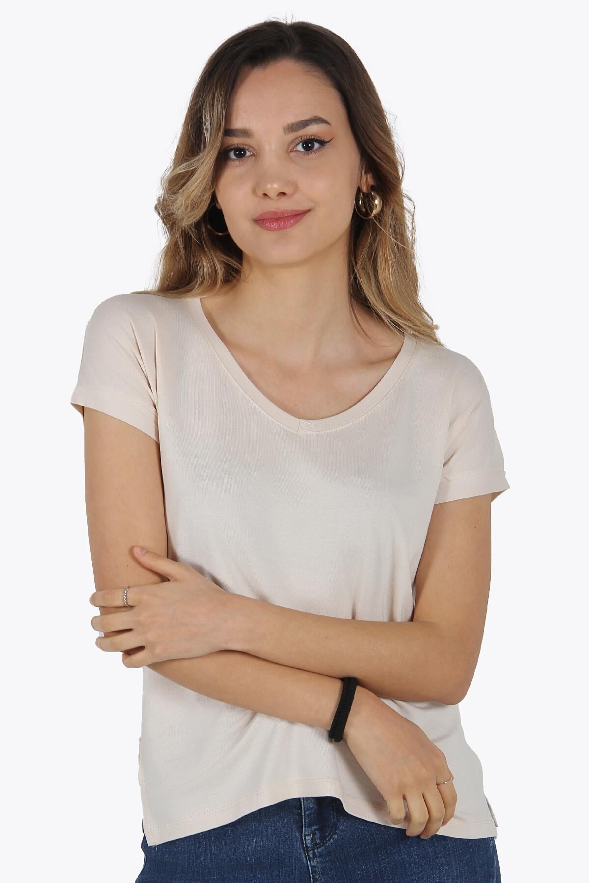 2000 V Yaka Yırtmaçlı Body