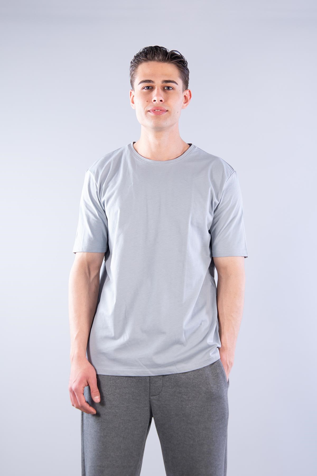 2020 O Yaka Basic Süprem Regular Fit T-shirt