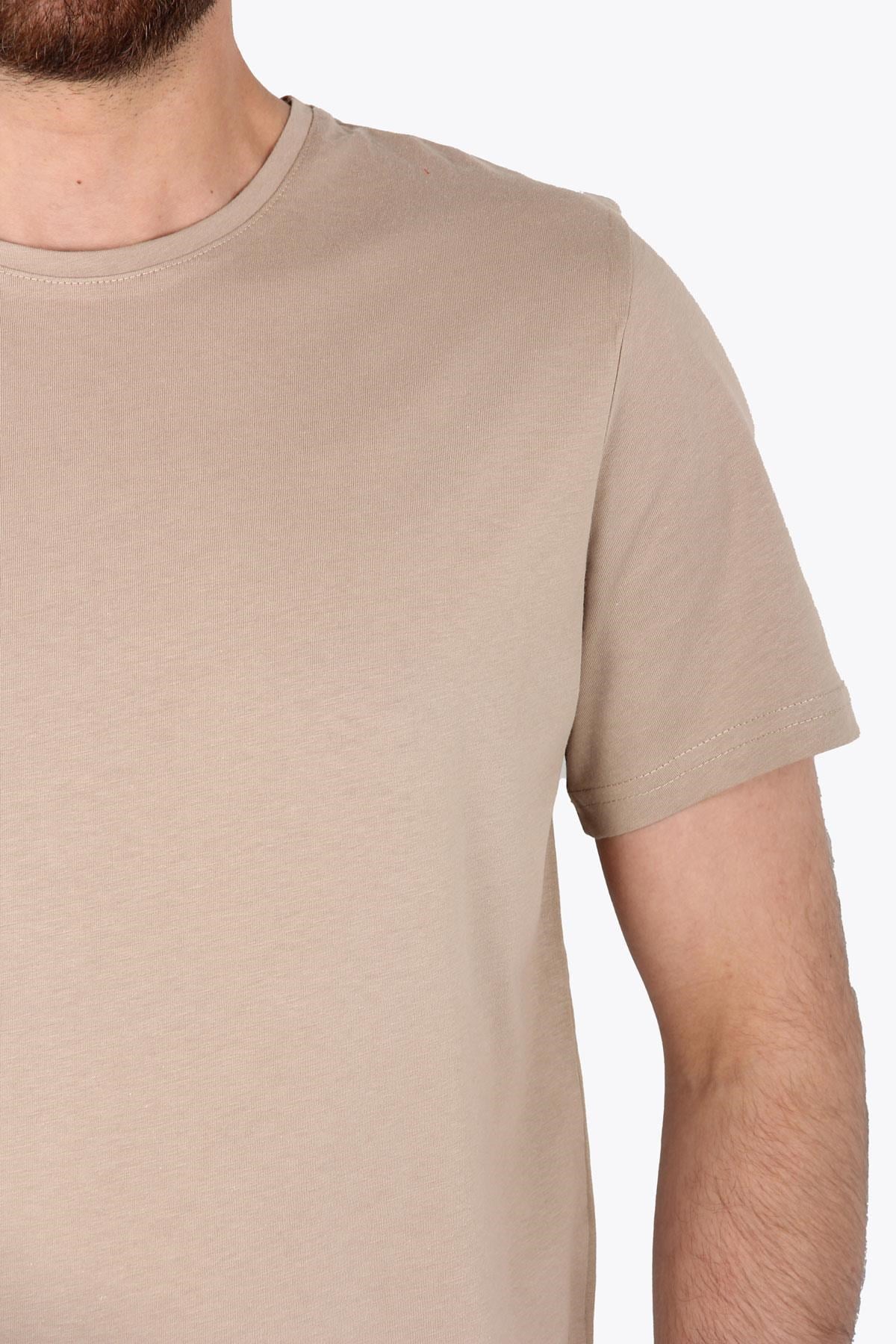 2020 O Yaka Basic Süprem Regular Fit T-shirt