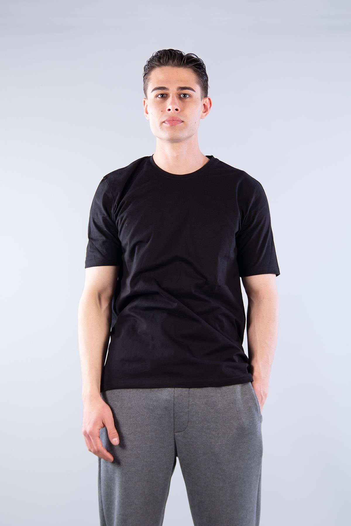 2020 O Yaka Basic Süprem Regular Fit T-shirt
