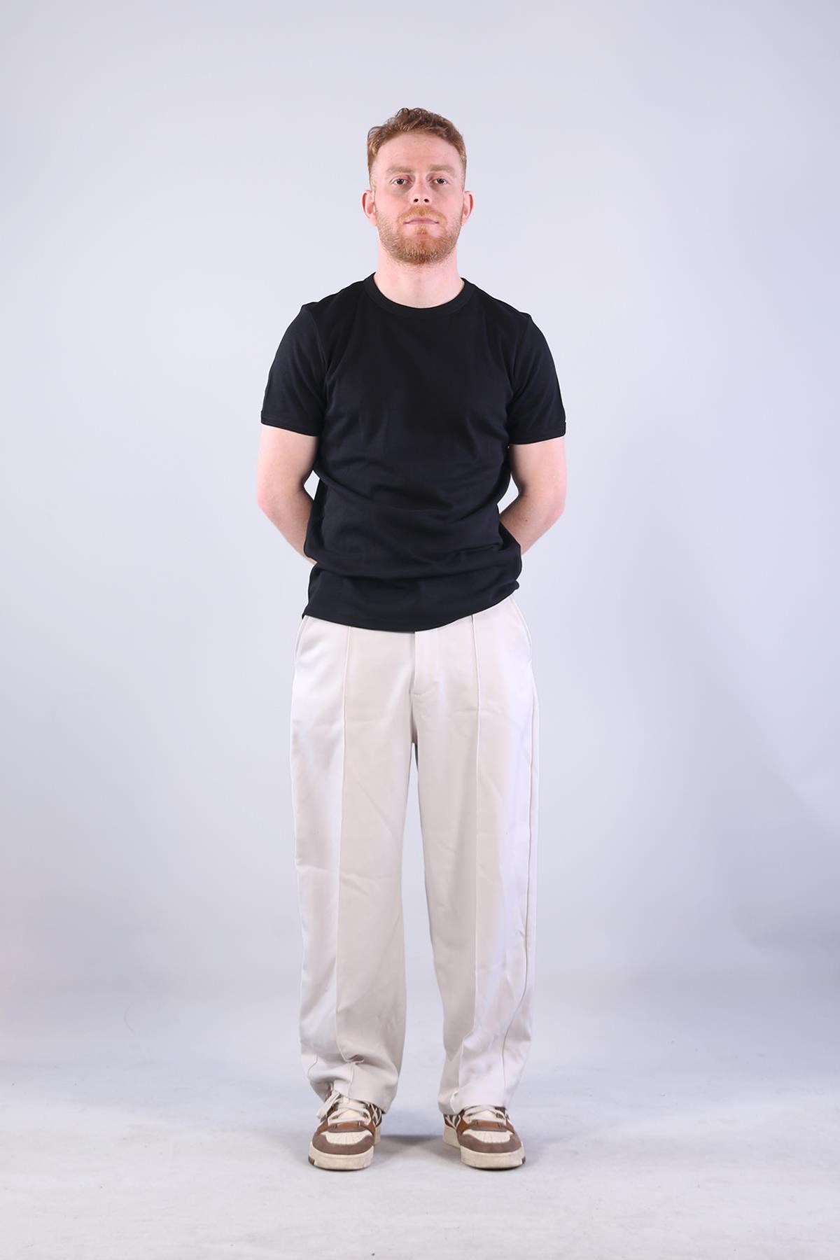 2143-1 Full Need Ribana O Yaka T-shirt