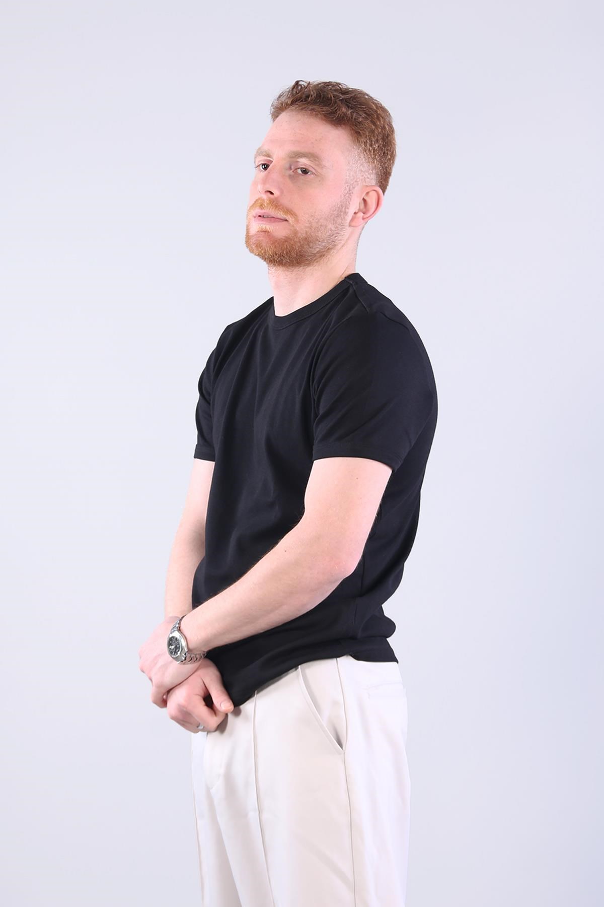 2143-1 Full Need Ribana O Yaka T-shirt